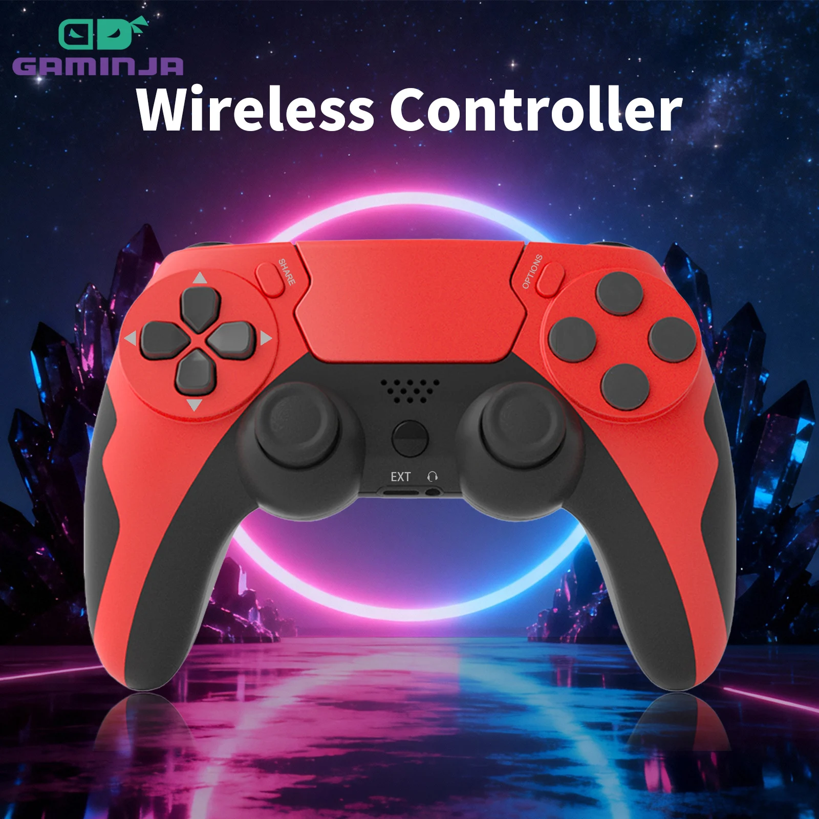 Gaming Console Station - GAMINJA Nuovo Gamepad Wireless P48 con