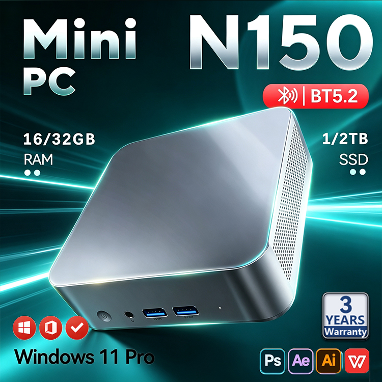 Gaming Console Mini - Mini PC Portatile da Gaming Intel