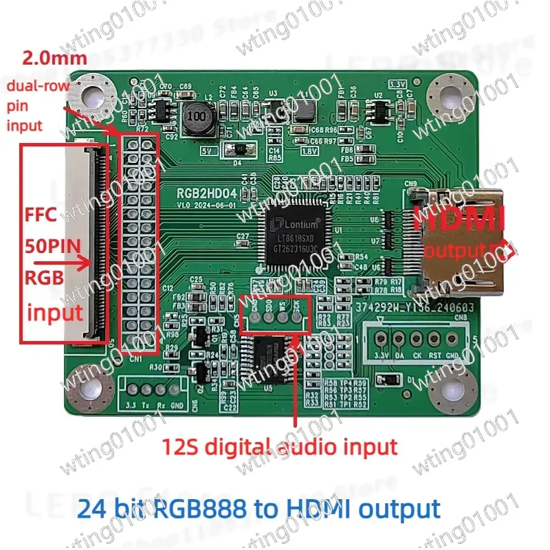 Gaming Console Definition - Cavo Adattatore RGB a 50 Pin