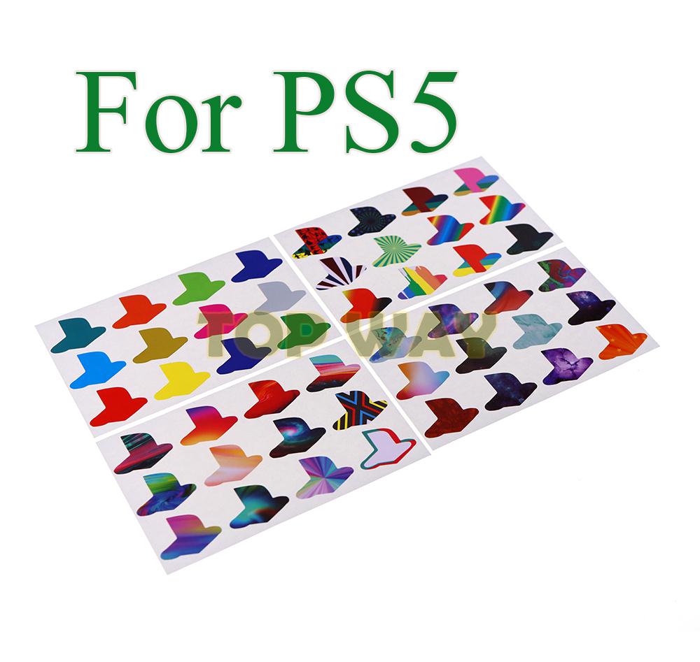 Gaming Console Sony - 12 Pezzi/Lotto Adesivi Colorati per PS5,