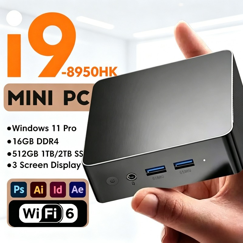 Gaming Console Mini - Mini PC Intel Core i9 8950HK