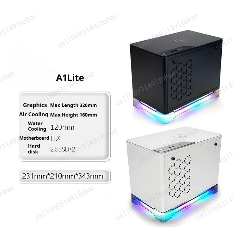 Gaming Console Mini - Case Mini ITX A1 Lite, Supporta