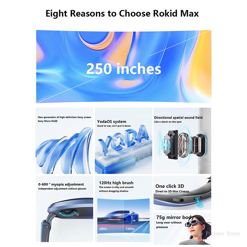 Occhiali Smart AR 3D Rokid Max - Gaming Console Station recensione e prezzo