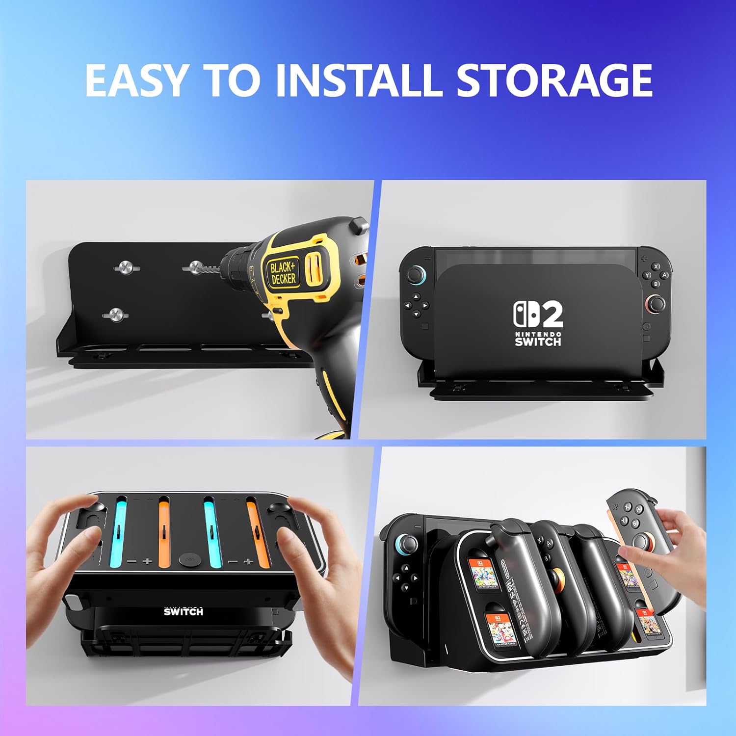 Dock di ricarica per montaggio - Gaming Console Station recensione e prezzo