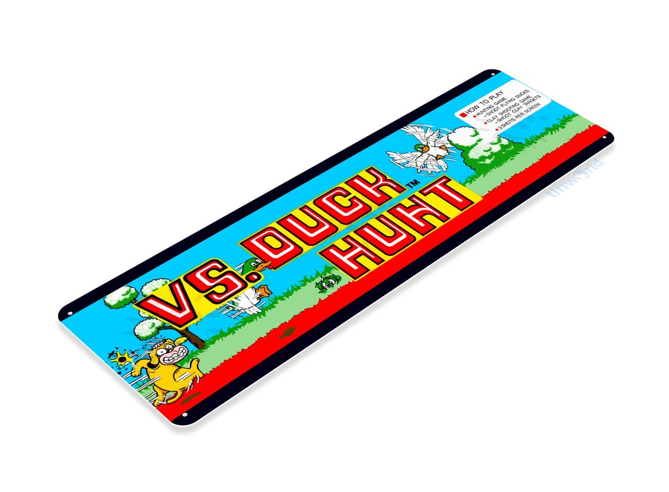 Targa in latta Duck Hunt Arcad - Gaming Console Shop recensione e prezzo