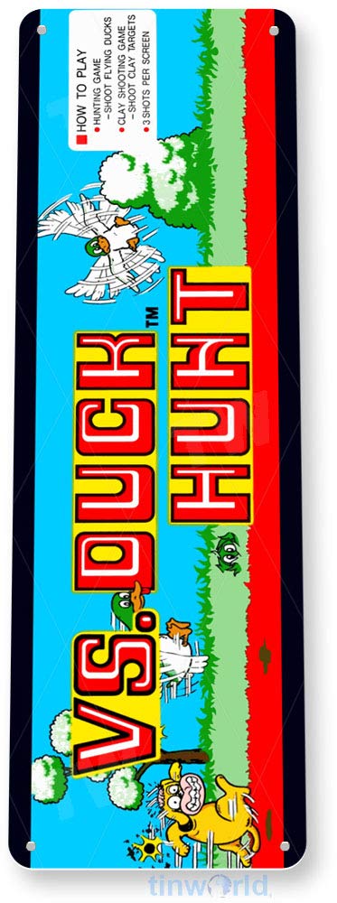Targa in latta Duck Hunt Arcad - Gaming Console Shop recensione e prezzo