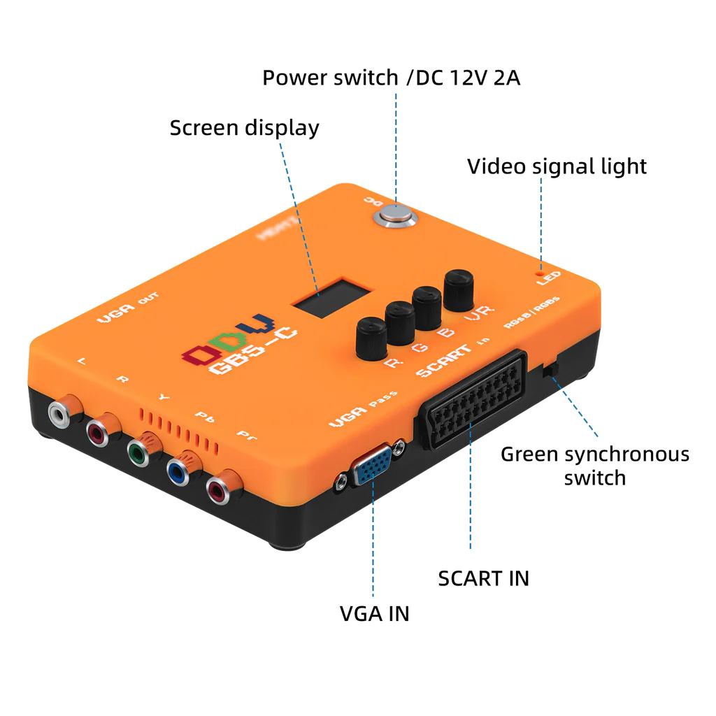 Convertitore di scansione VGA/ - Gaming Console Years recensione e prezzo