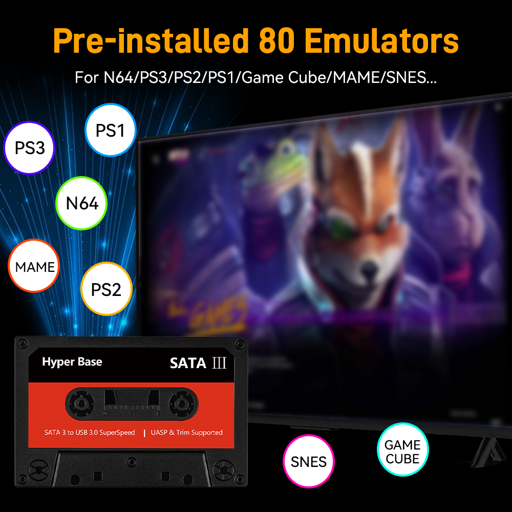 Batocera 500G/2T Emulatore Gio - Gaming Console Video Game recensione e prezzo