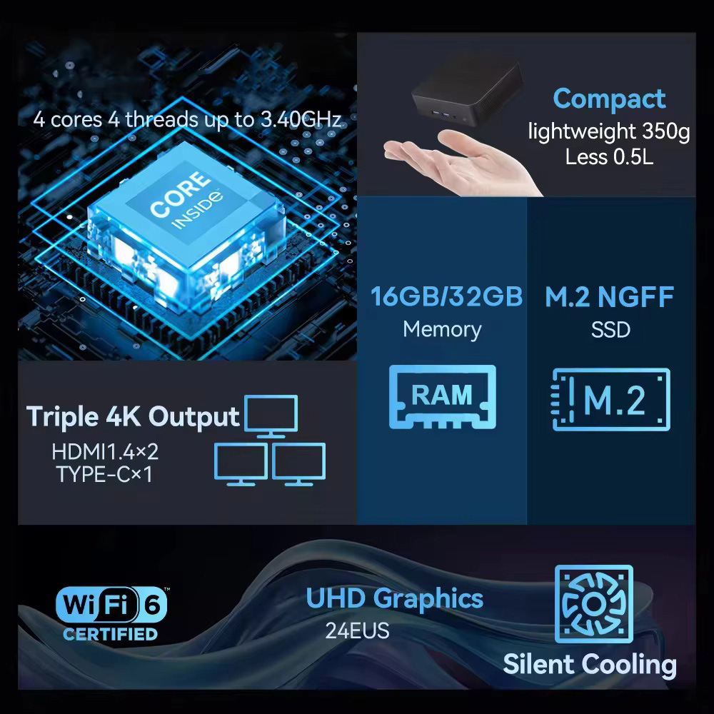 Mini PC Portatile da Gaming In - Gaming Console Mini recensione e prezzo