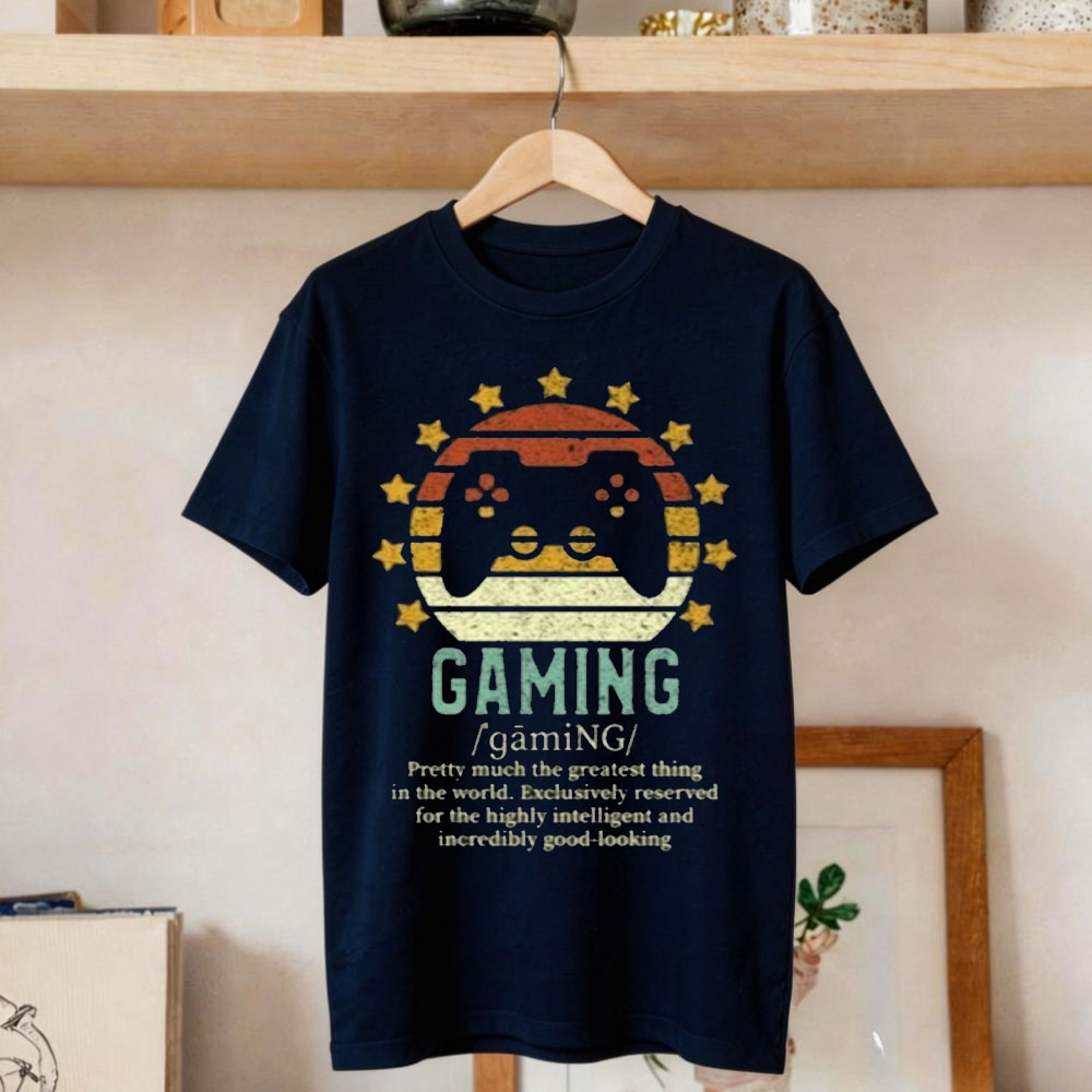 T-shirt divertente con definiz - Gaming Console Definition recensione e prezzo