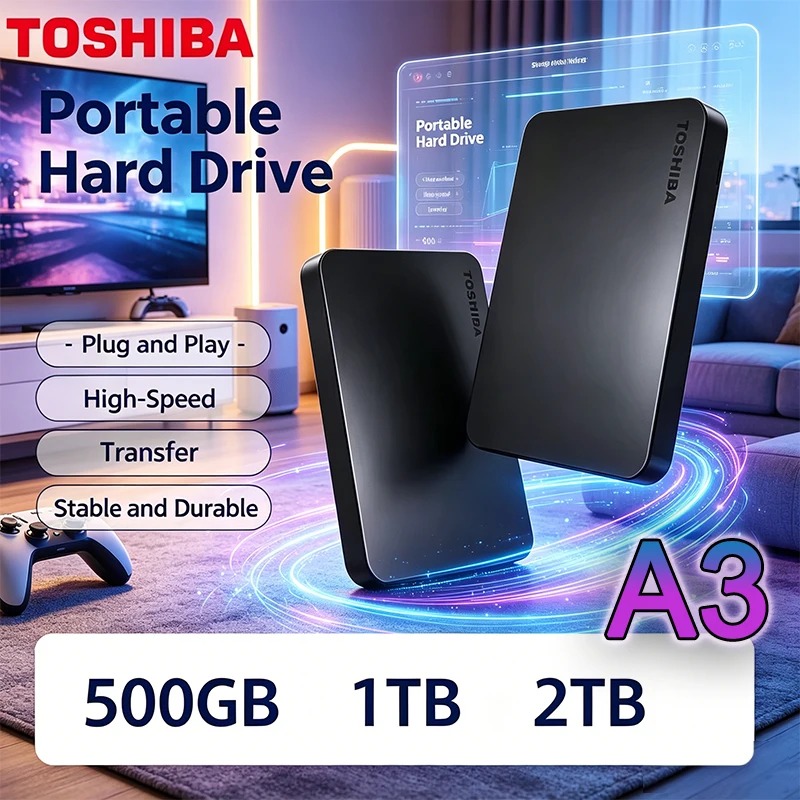 SSD Toshiba A3 Canvio Basics 2 - Gaming Console Years recensione e prezzo