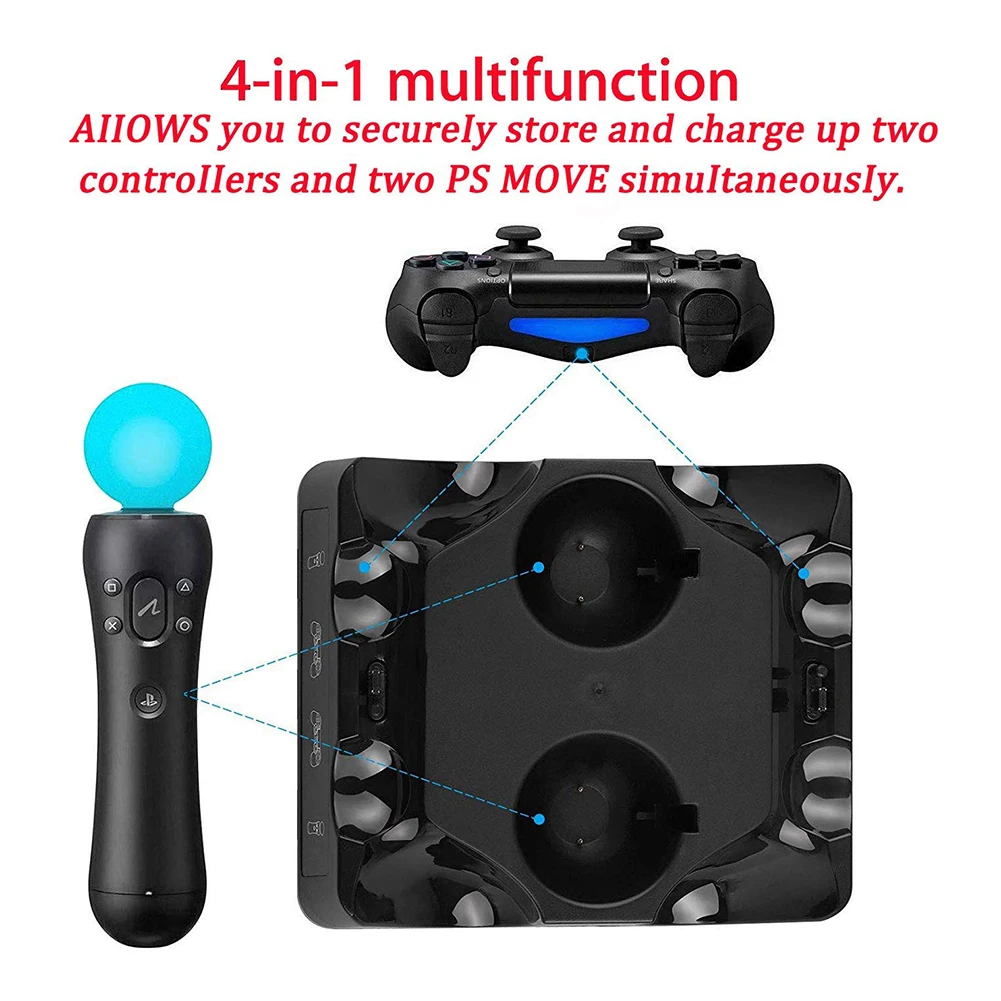 Stazione di Ricarica 4 in 1 pe - Gaming Console Station recensione e prezzo