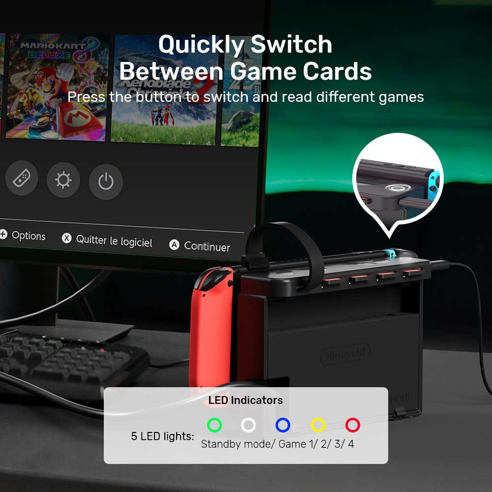 Lettore di Schede di Gioco Por - Gaming Card Holder recensione e prezzo