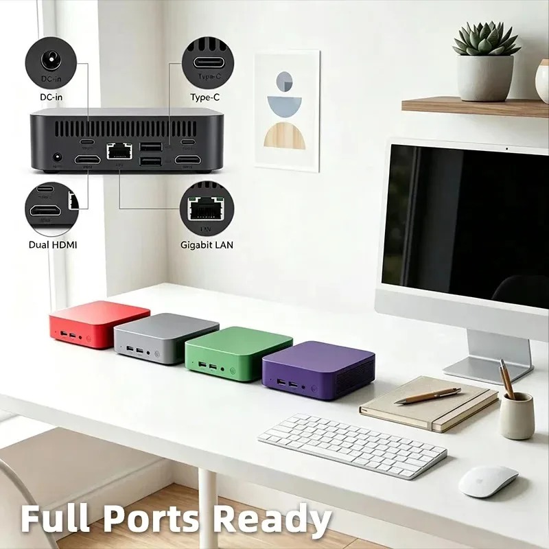 Nuovo Potente Mini PC Intel Co - Gaming Console Video Game recensione e prezzo