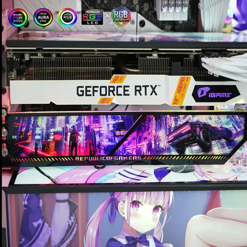 Staffa per scheda grafica ARGB - Gaming Card Holder recensione e prezzo
