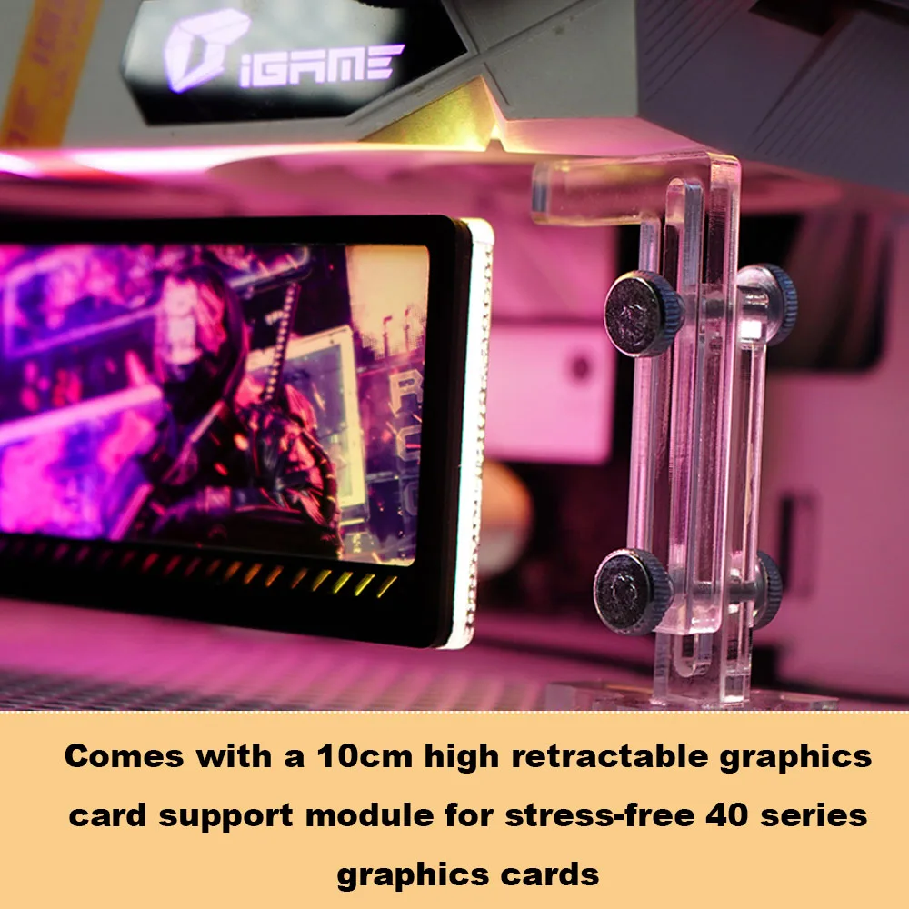Personalizza supporto VGA RGB  - Gaming Card Holder recensione e prezzo