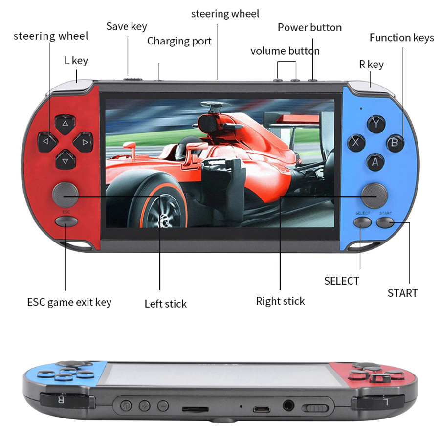 Videogioco portatile portatile - Gaming Console Video Game recensione e prezzo