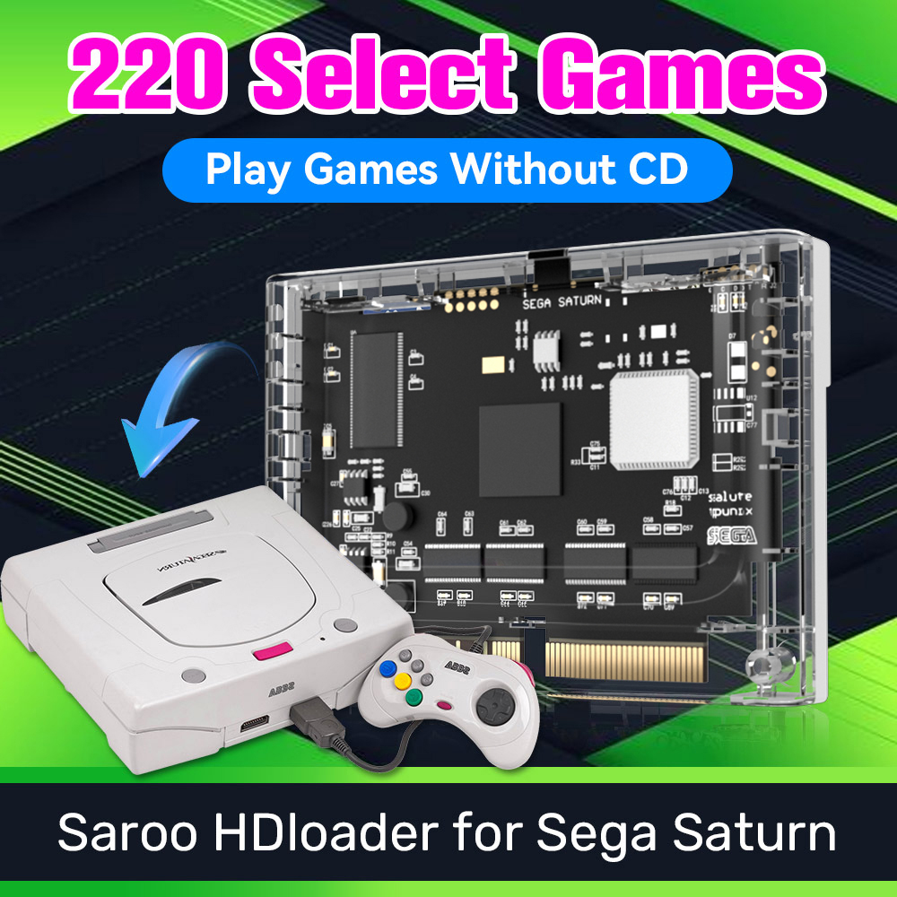 SAROO SS HDLoader per Sega Sat - Gaming Console Video Game recensione e prezzo