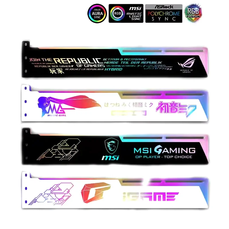 4090 Supporto VGA 5V ARGB AURA - Gaming Card Holder recensione e prezzo