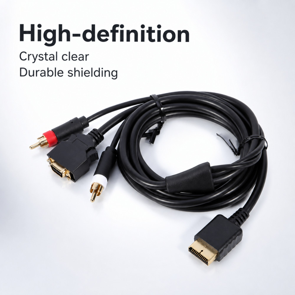 Cavo AV Placcato Oro per Conso - Gaming Console Definition recensione e prezzo