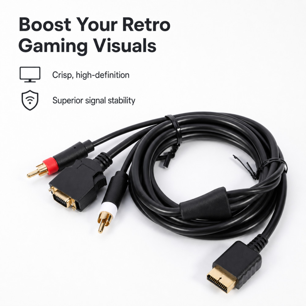 Cavo AV Placcato Oro per Conso - Gaming Console Definition recensione e prezzo