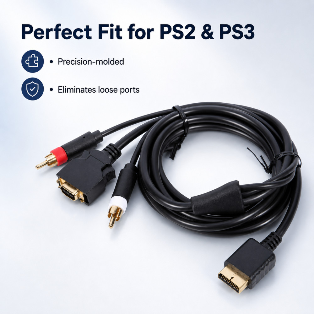 Cavo AV Placcato Oro per Conso - Gaming Console Definition recensione e prezzo